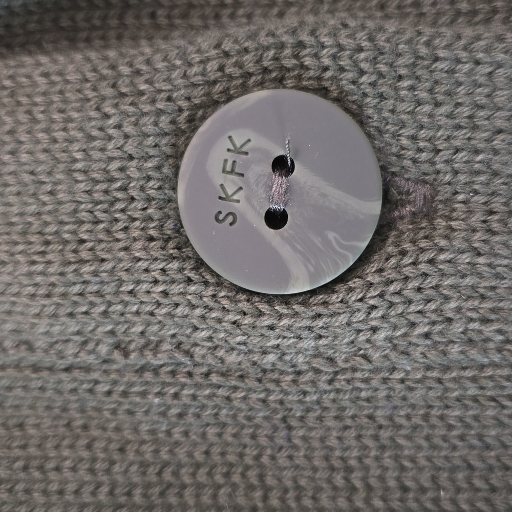 SKFK Harria Sweater, Deep Green Size 10 - Picture 4 of 8